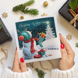 Winter Penguins Christmas cards - 20 pack
