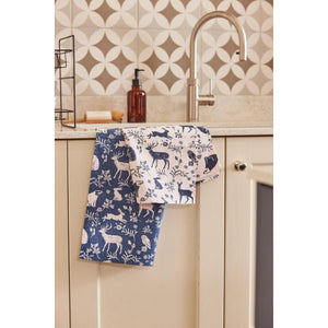 Forest friends 2pk Tea Towel