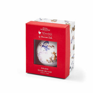 Wrendale snowman bauble