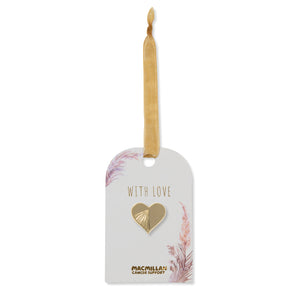 Bohemian Gold Heart Wedding Favours (Pack of 10)