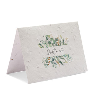 Botanical Seed Paper Note Cards (Pack of 10)