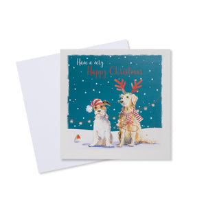 Winter Dogs Christmas Card - 10 Pack