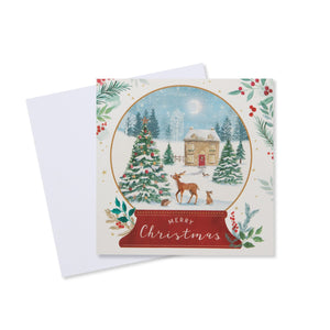 Snow Globe Christmas Cards - 10 Pack