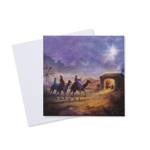 Three Kings in the Desert Christmas Card - 10 Pack