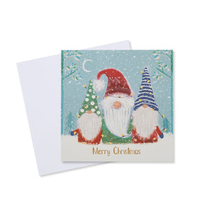 Festive Gonks Christmas Card - 10 Pack