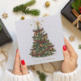 Traditional Tree Charity Christmas Card - 10 Pack