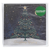 Tree with Star Charity Christmas Card - 10 Pack
