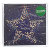 Ornate Star Charity Christmas Card - 10 Pack