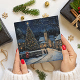Traditional Village Charity Christmas Card - 10 Pack