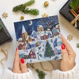 Snowy Village Charity Christmas Card - 10 Pack