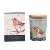 Meg Hawkins Robin Candle - Orange & Cinnamon 250g