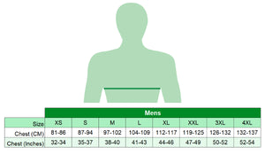 Chest Size Letters Size Guide – Macmillan Cancer Support Shop