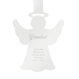 Personalised Acrylic Angel Decoration