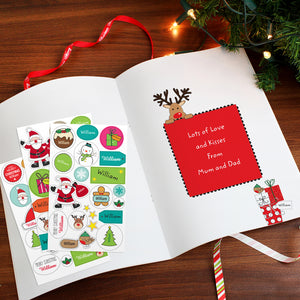 Personalised Christmas activity book