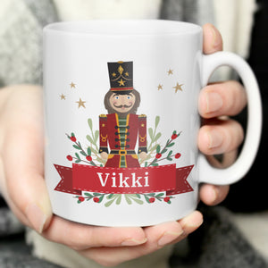 Personalised Christmas Nutcracker Mug