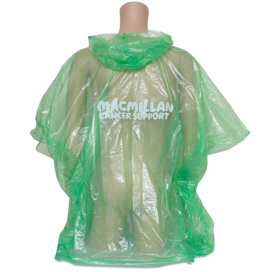 Biodegradable Poncho – Macmillan Cancer Support Shop