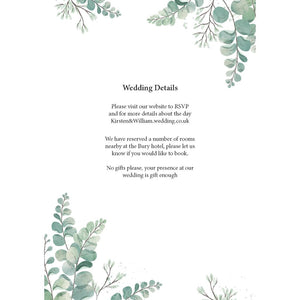 Eucalyptus information card