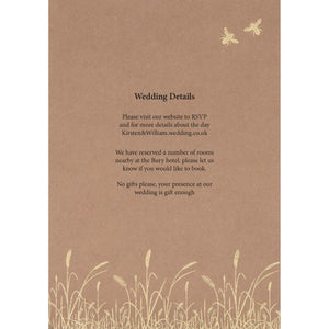 Meant to Bee information card