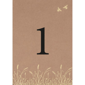 Meant to Bee Table Numbers