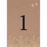 Meant to Bee Table Numbers/Names