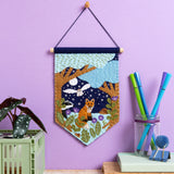 Woodland Pennant Animal Felt Craft Kit