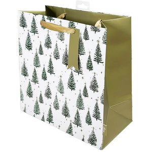 Starlit pines large gift bag