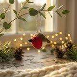 Robin Felt Decoration