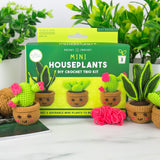 Mini Houseplants DIY Crochet Trio Kit
