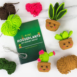 Mini Houseplants DIY Crochet Trio Kit