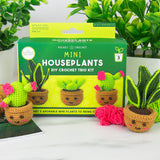 Mini Houseplants DIY Crochet Trio Kit