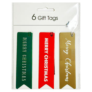 Merry Christmas Trio tags