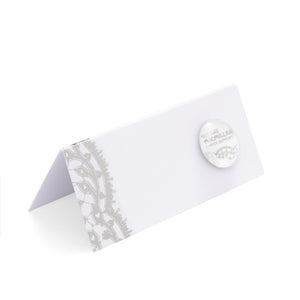 Lace Place Card Wedding Favour (Pack of 10)