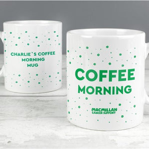 Personalised Coffee Morning Mug