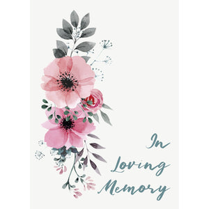 In Loving Memory Personalised Card