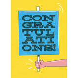 Congratulations Banner Personalised Card
