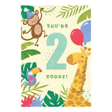 Happy 2nd Birthday Personalised Card