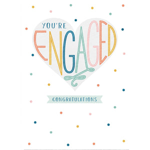 You're Engaged Personalised Card