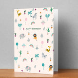 Birthday Party Personalised Card