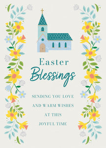 Easter Blessings Personalised Card