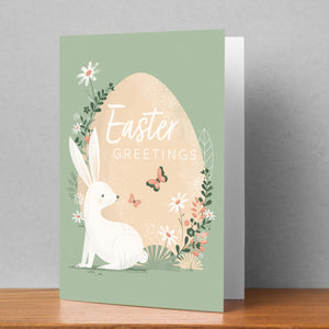 Easter Greetings Personalised Card