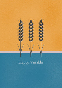 Happy Vaisakhi Personalised Card