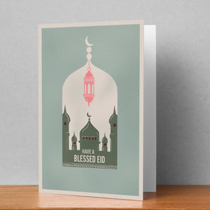 Blessed Eid Personalised Card