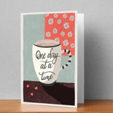 One Day at a Time Personalised Card
