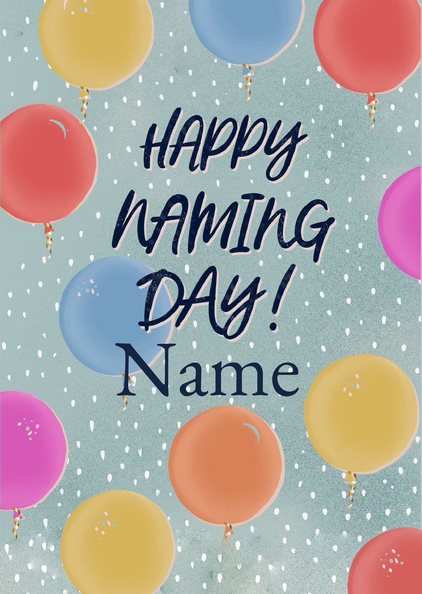 Happy Name Day Card