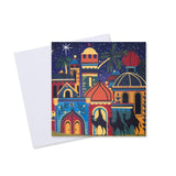 Moonlit Bethlehem Christmas Card - 10 Pack