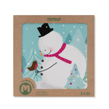 Snowman Christmas Card - 10 Pack