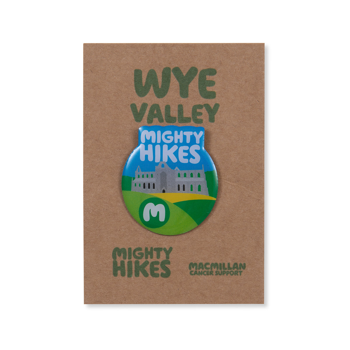 Wye Valley Mighty Hike Badge Macmillan Cancer Support Shop
