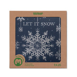 Snowflake Christmas Card - 10 Pack