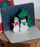 Snowman Pop Up Christmas Card