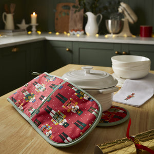Nutcracker Double Oven Glove